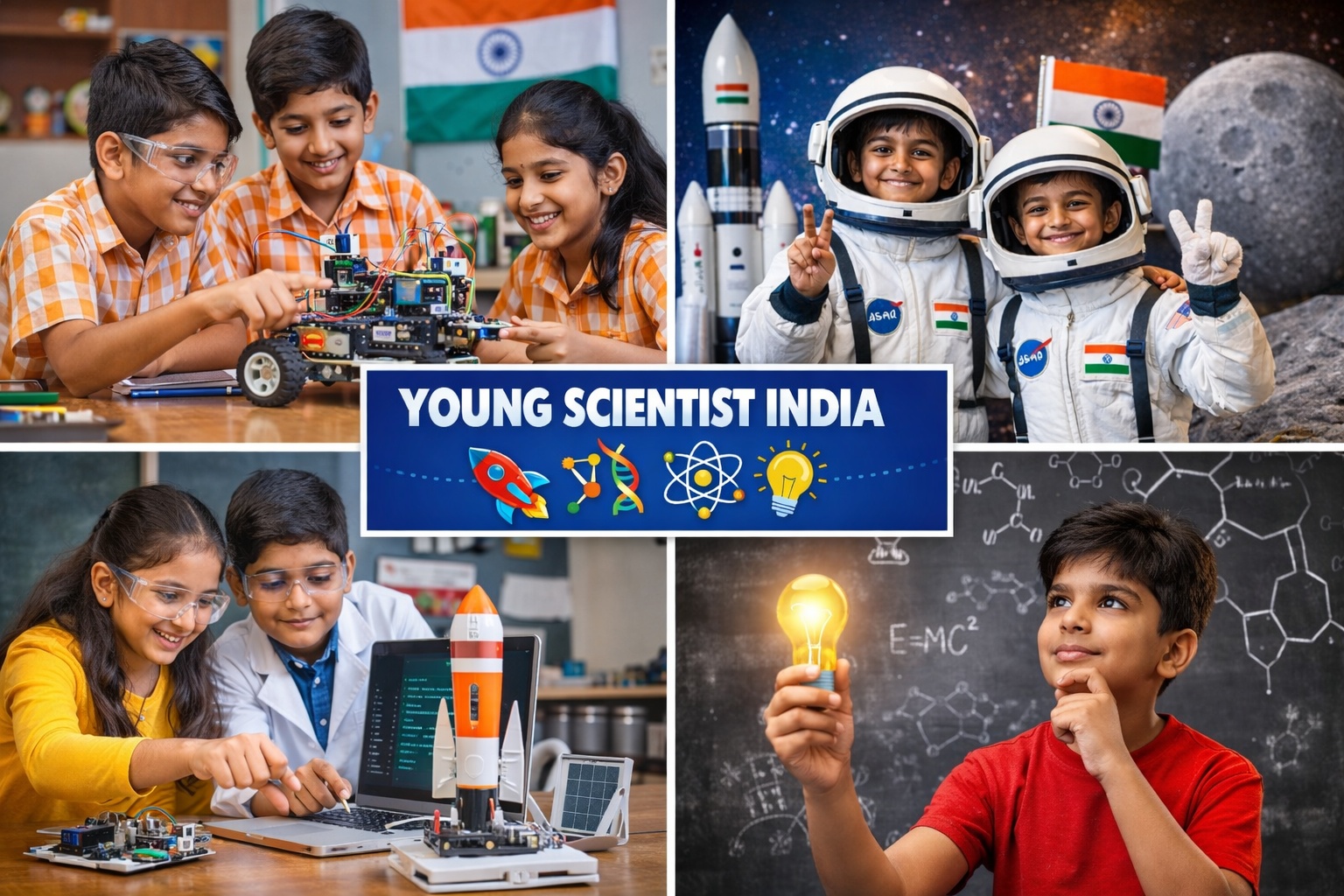 Young Minds, Bright Futures: Indian Children Leading Science and Technology